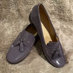 COLE HAAN purple loafers shoes Size 6.5